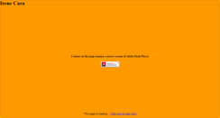 Desktop Screenshot of irenecara.com