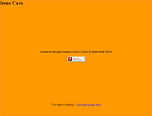 Tablet Screenshot of irenecara.com
